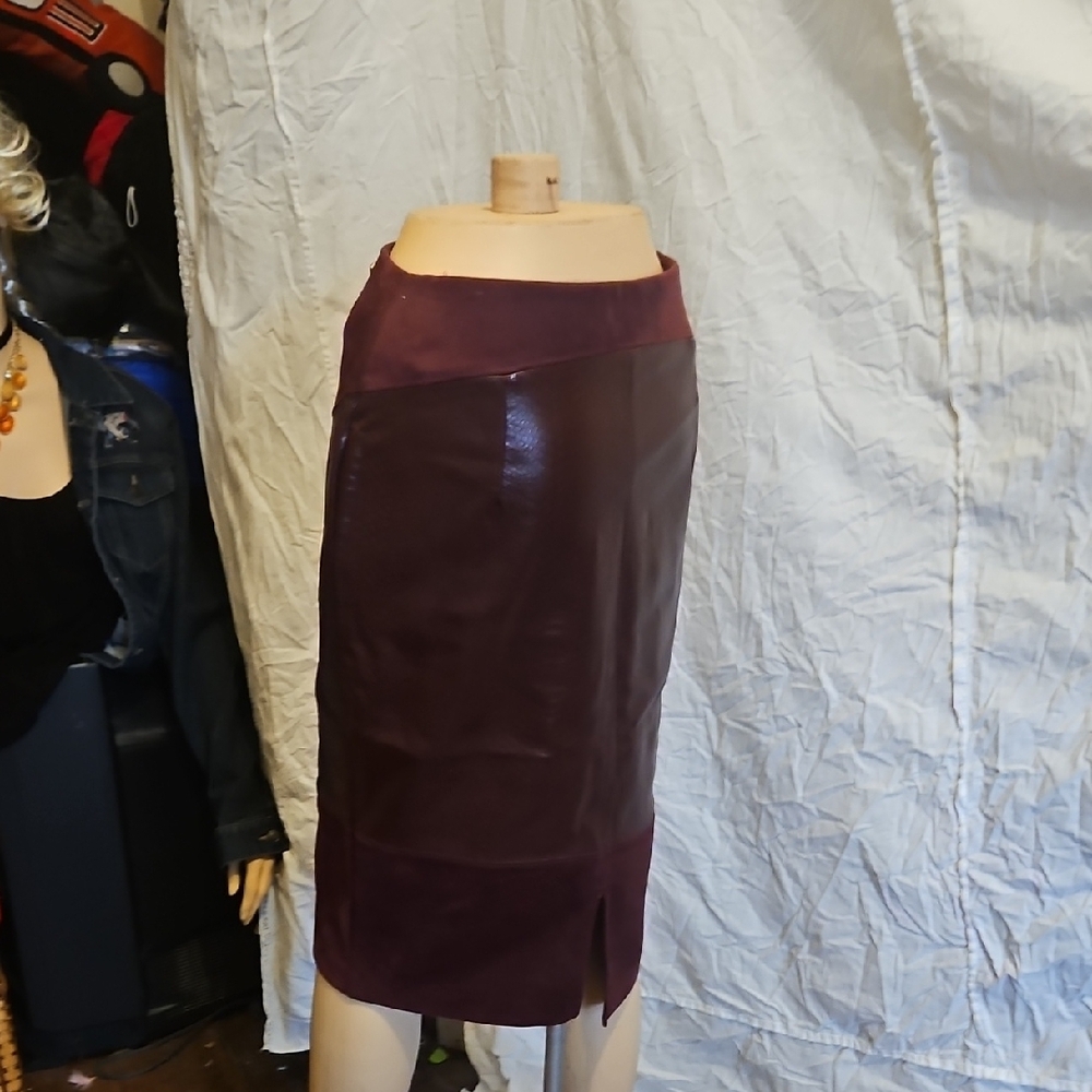 Marc New York Red Midi Pencil Skirt for Cocktail - Picture 7 of 11